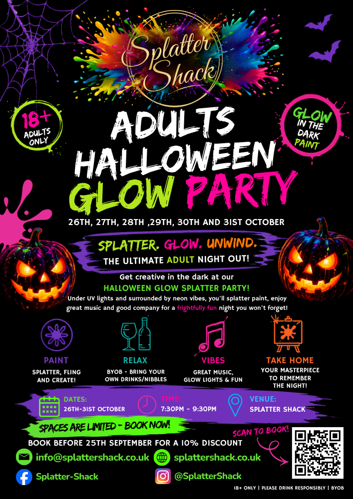 Splatter Shack Halloween Adults Leaflet (1)